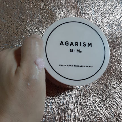 Q+Me スウィート ボム タラソ スクラブ/AGARISM/バスト・ヒップケアを使ったクチコミ(3枚目)