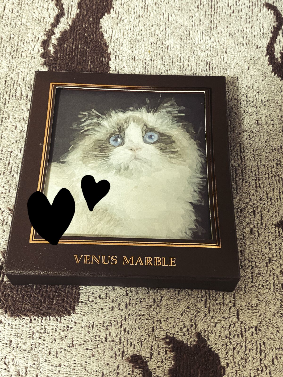 Venus Marble アイシャドウキャットシリーズ/Venus Marble/アイシャドウパレットを使ったクチコミ（1枚目）