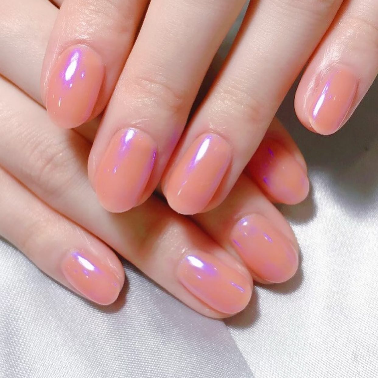 なかやまちえこ on LIPS 「ミックスしたシアーカラーとブルーのオーロラコーティング✨⠀⠀@..」(2枚目)