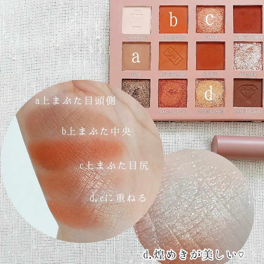 GO TRAVEL 15色アイシャドウパレット/FOCALLURE/アイシャドウパレットを使ったクチコミ（3枚目）