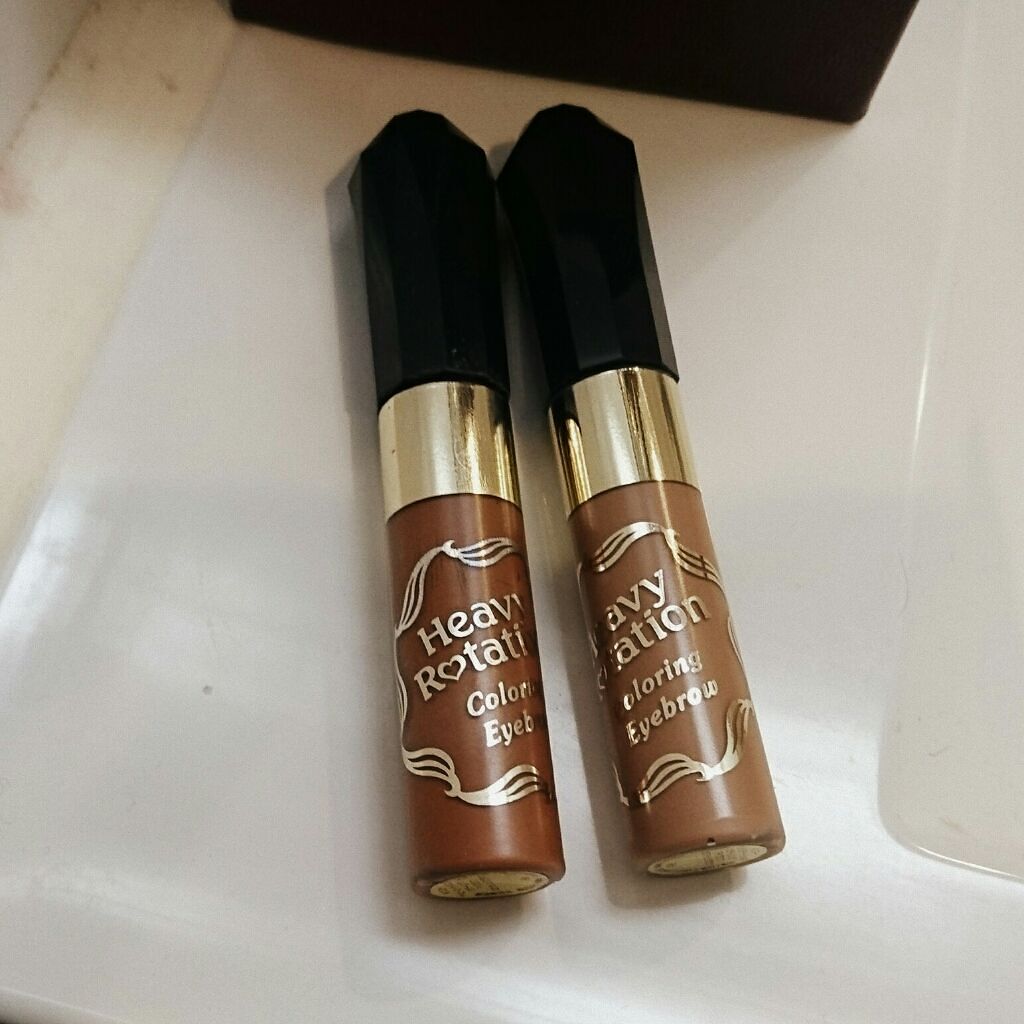 カラーリングアイブロウ/ヘビーローテーション/眉マスカラを使ったクチコミ(1枚目)