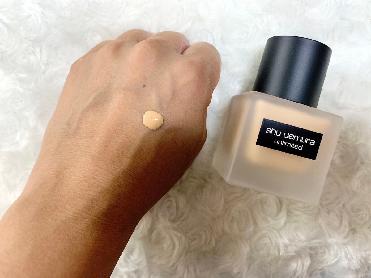 (旧)アンリミテッド ラスティング フルイド/shu uemura/リキッドファンデーションを使ったクチコミ(2枚目)