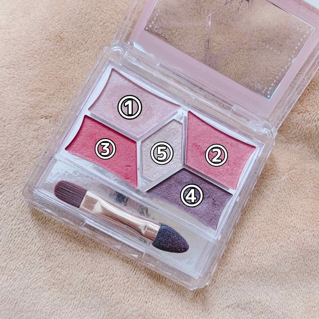 【旧品】パーフェクトスタイリストアイズ/キャンメイク/アイシャドウパレットを使ったクチコミ(3枚目)