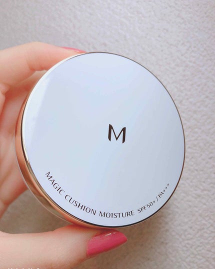 M クッション ファンデーション(モイスチャー)/MISSHA/クッションファンデーションを使ったクチコミ(1枚目)