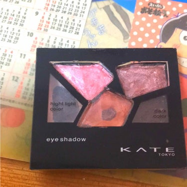 カラーシャスダイヤモンド/KATE/パウダーアイシャドウを使ったクチコミ（1枚目）