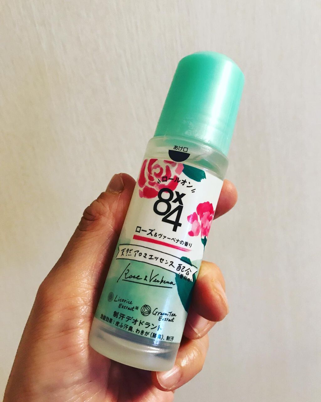 ロールオン ローズ＆ヴァーベナの香り/８ｘ４/デオドラント・制汗剤を使ったクチコミ（3枚目）