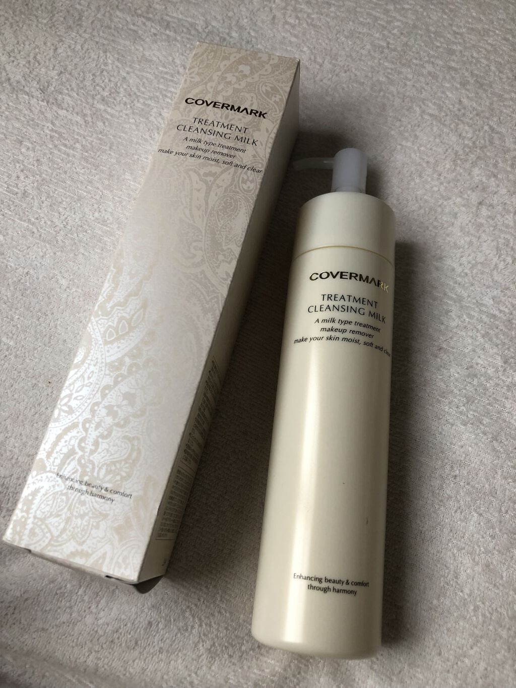 トリートメント クレンジング ミルク/COVERMARK/ミルククレンジングを使ったクチコミ（1枚目）