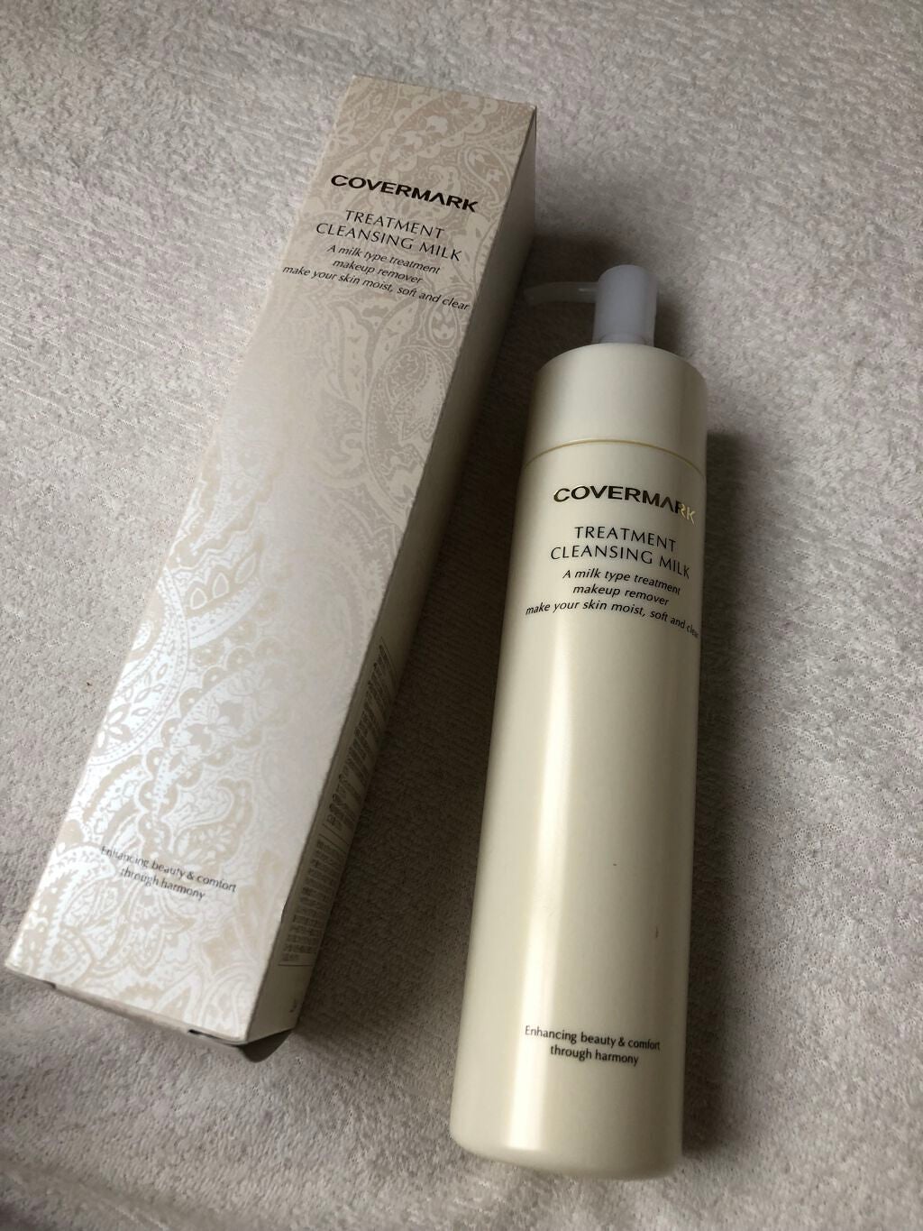 トリートメント クレンジング ミルク/COVERMARK/ミルククレンジングを使ったクチコミ(1枚目)