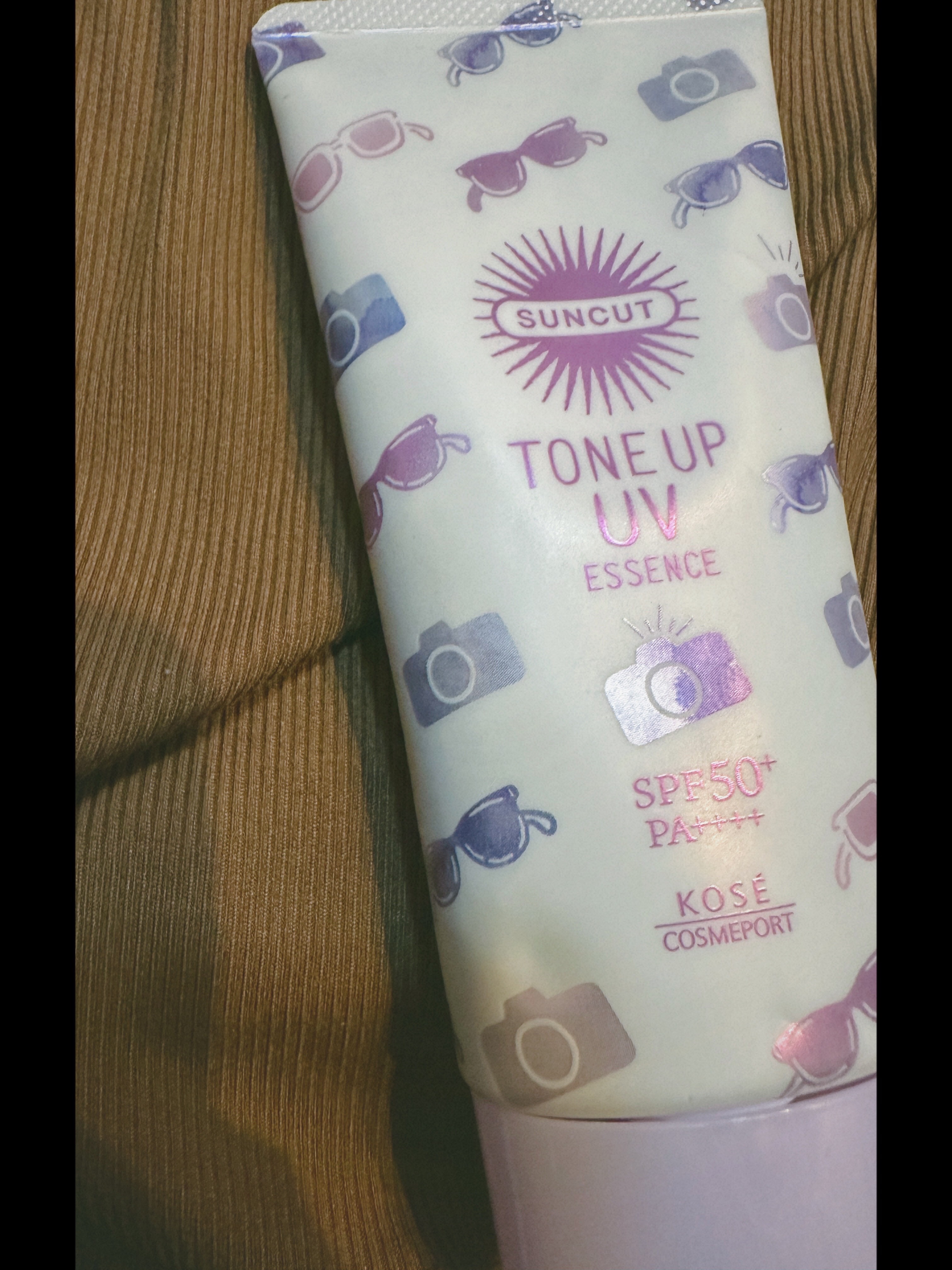 トーンアップUV エッセンス/サンカット®/日焼け止めローションを使ったクチコミ（1枚目）