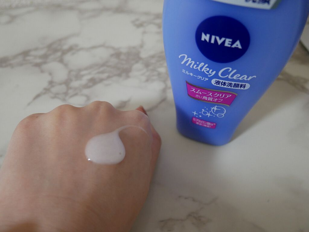 ニベア ミルキークリア洗顔料 スムースクリア/ニベア/洗顔フォームを使ったクチコミ（2枚目）