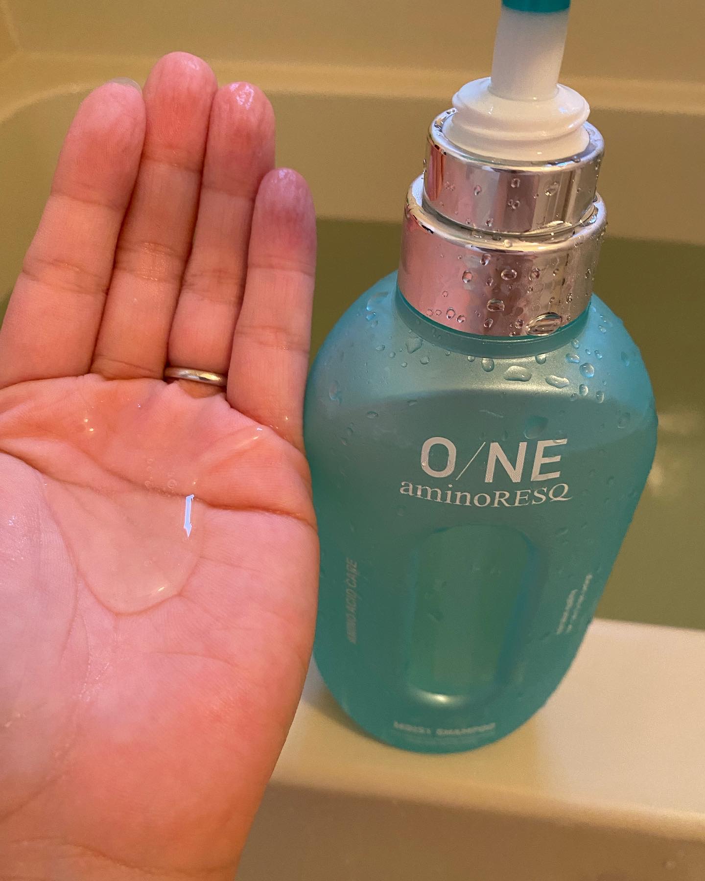 ワン アミノレスキューモイストシャンプー/トリートメント/アミノレスキュー/市販シャンプーを使ったクチコミ（2枚目）