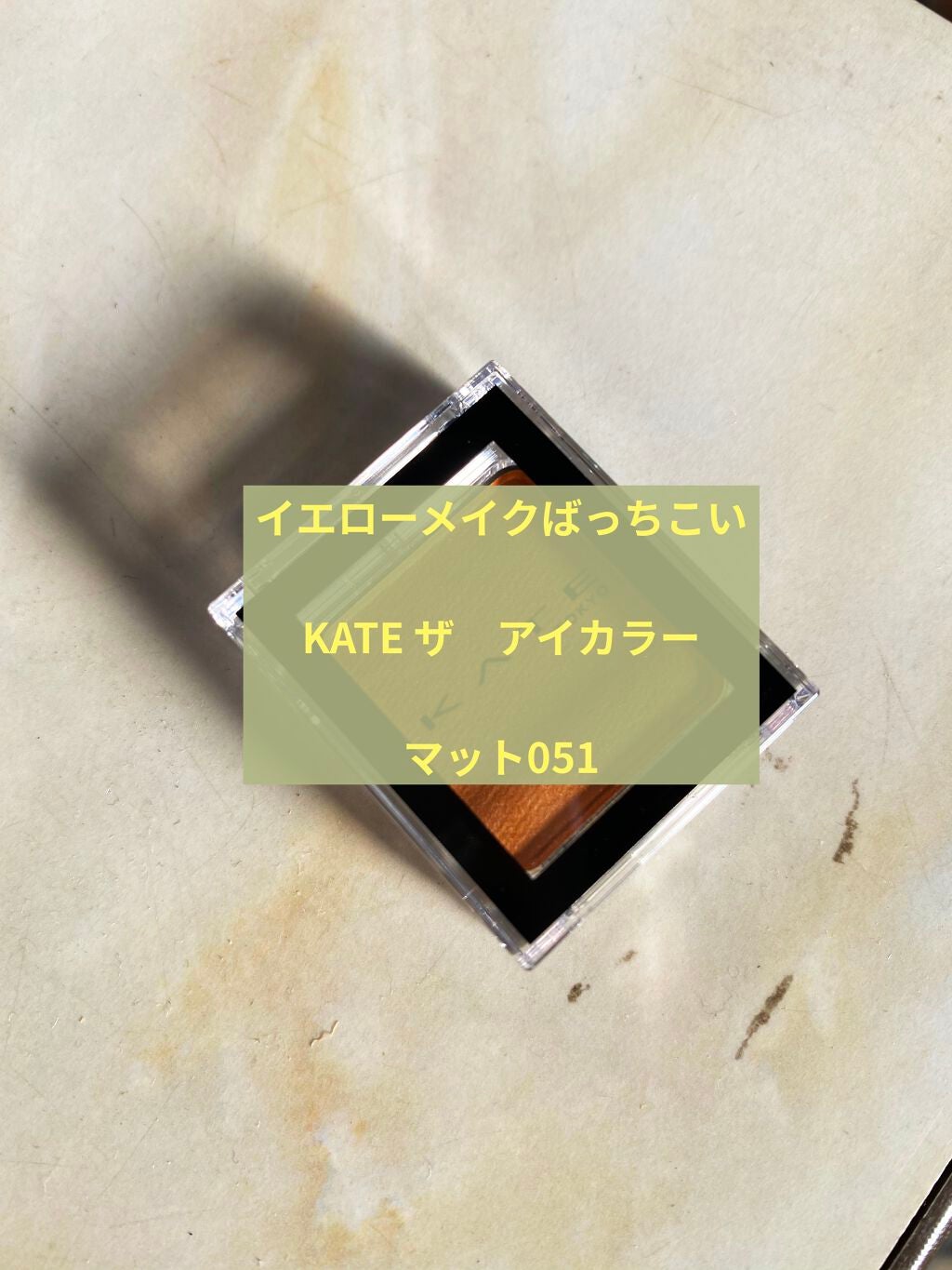 ケイト ザ アイカラー/KATE/単色アイシャドウを使ったクチコミ(1枚目)