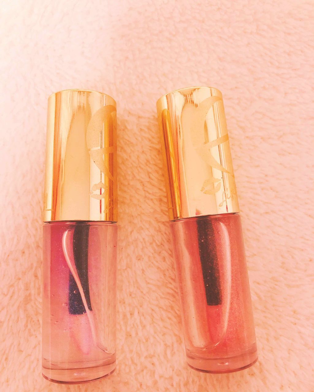 リップケアオイル/excel/リップグロスを使ったクチコミ（1枚目）