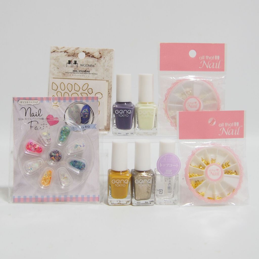 ネイルシール/セリア/ネイルシールを使ったクチコミ(3枚目)