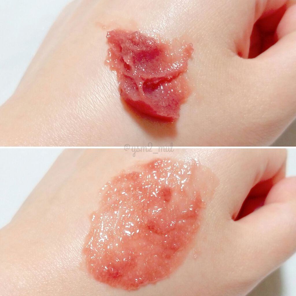 ブラックシュガー パーフェクト エッセンシャルスクラブ 2X 黒ザクロ/SKINFOOD/スクラブ・ゴマージュを使ったクチコミ（3枚目）