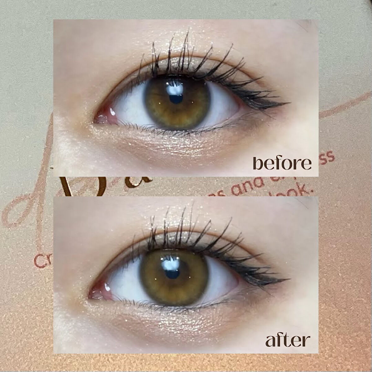 ダリアブラウンマンスリー (DAHLIA BROWN monthly)/OLOLA/１ヶ月（１MONTH）カラコンを使ったクチコミ（1枚目）