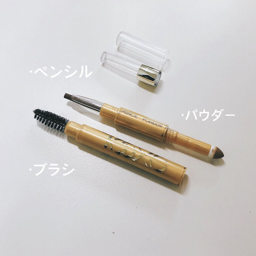 パウダー&ペンシル アイブロウEX/excel/アイブロウペンシルを使ったクチコミ(2枚目)