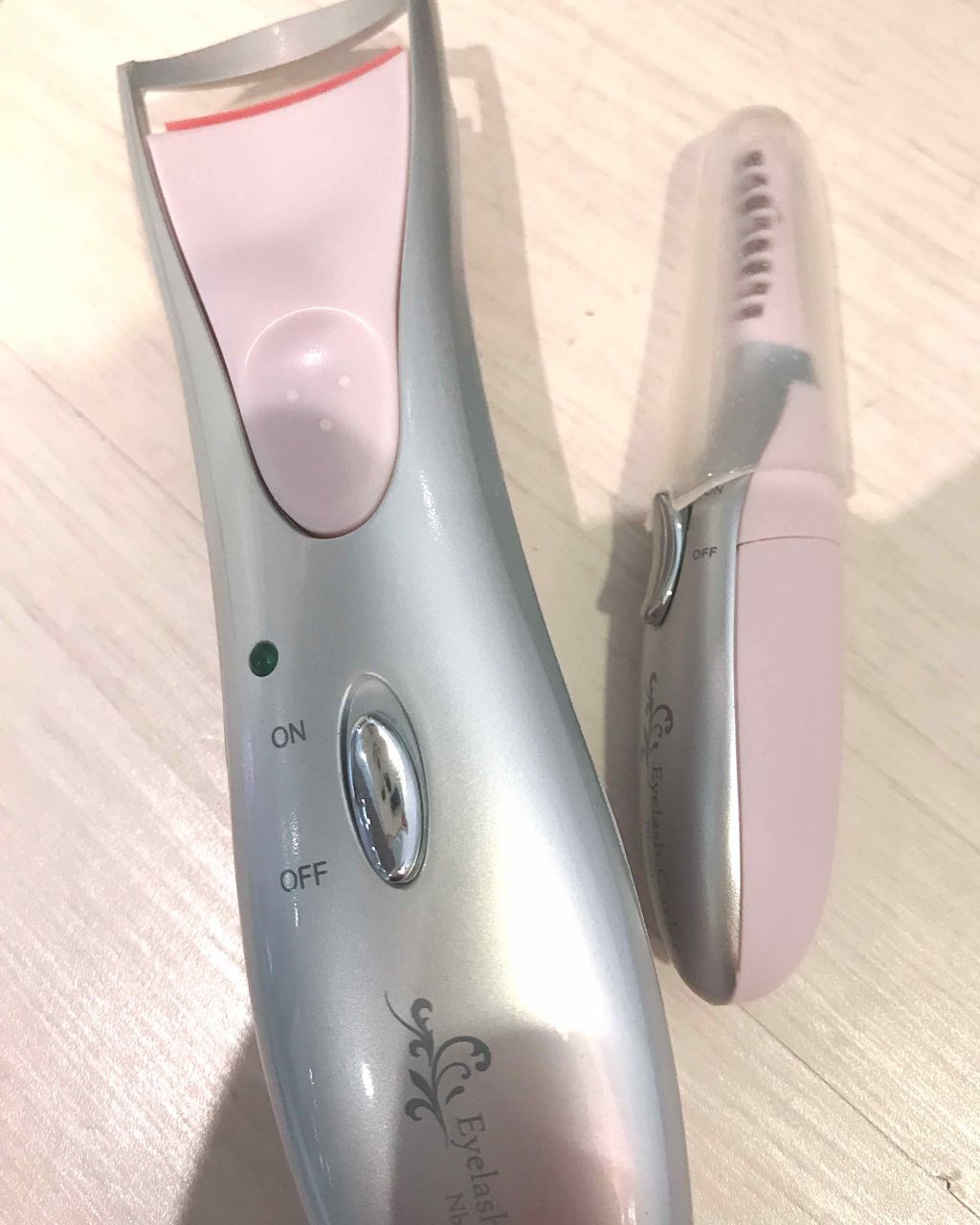 ミニホットアイラッシュカーラー/ニトリ/ホットビューラーを使ったクチコミ（2枚目）