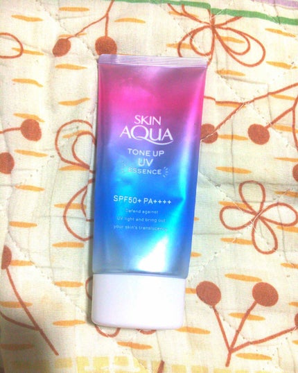 スキンアクア トーンアップUVエッセンス/スキンアクア/日焼け止めクリームを使ったクチコミ(1枚目)
