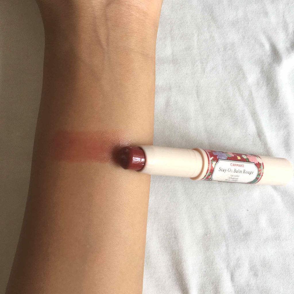 ステイオンバームルージュ/キャンメイク/口紅を使ったクチコミ(3枚目)