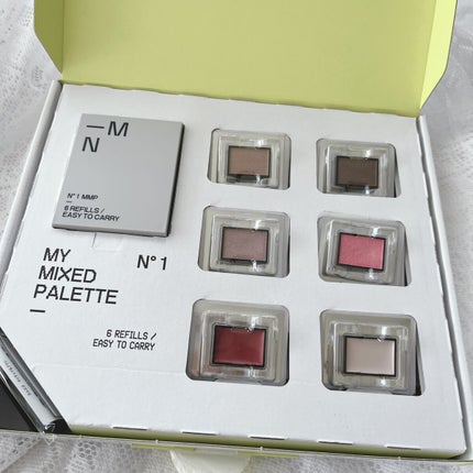 MY MIXED PALETTE 6色カスタムパレット/MN/マルチパレットを使ったクチコミ(1枚目)