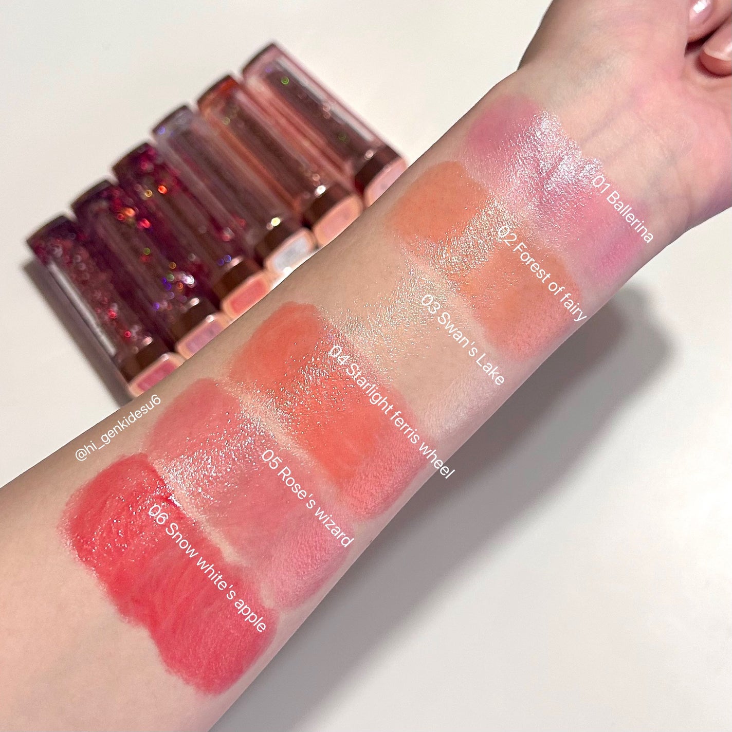 シャララスノーボールリップバーム/CORINGCO/口紅を使ったクチコミ(5枚目)