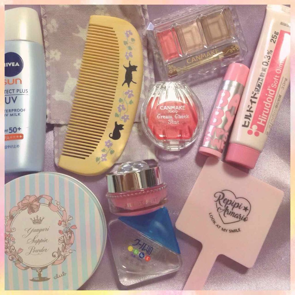 はな on LIPS 「今回は、🆕ポーチの中身💄を紹介しますΣd(≧∀≦*)中身は・京..」(1枚目)