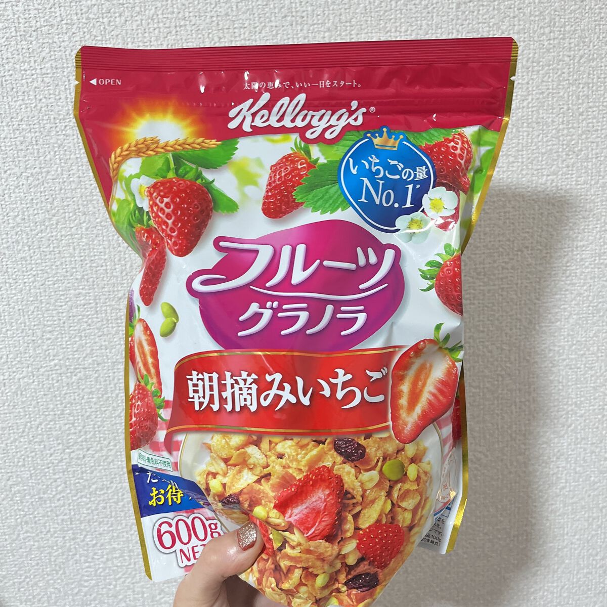 フルーツグラノラ/ケロッグ/グラノーラを使ったクチコミ（1枚目）