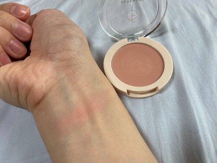 ベアブラッシャー パフ付き/フォレンコス/パウダーチークを使ったクチコミ(3枚目)