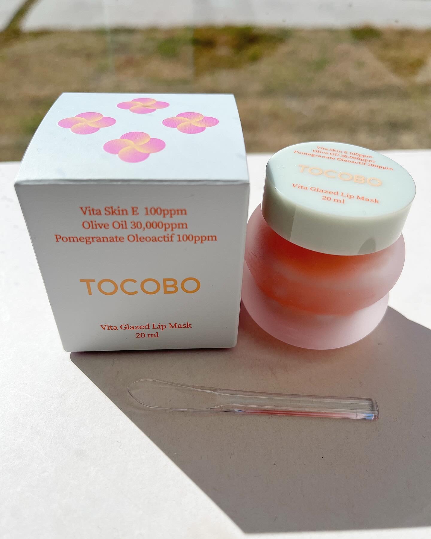 ビタグレーズドリップマスク/TOCOBO/リップマスクを使ったクチコミ（1枚目）