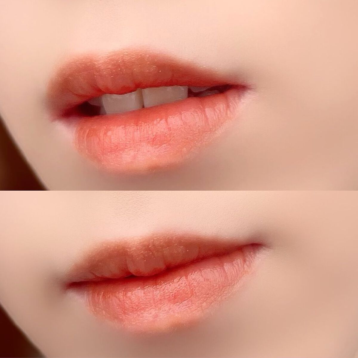 ニュアンスラップティント 04 無花果ベージュ/Fujiko/リップティントを使ったクチコミ（3枚目）