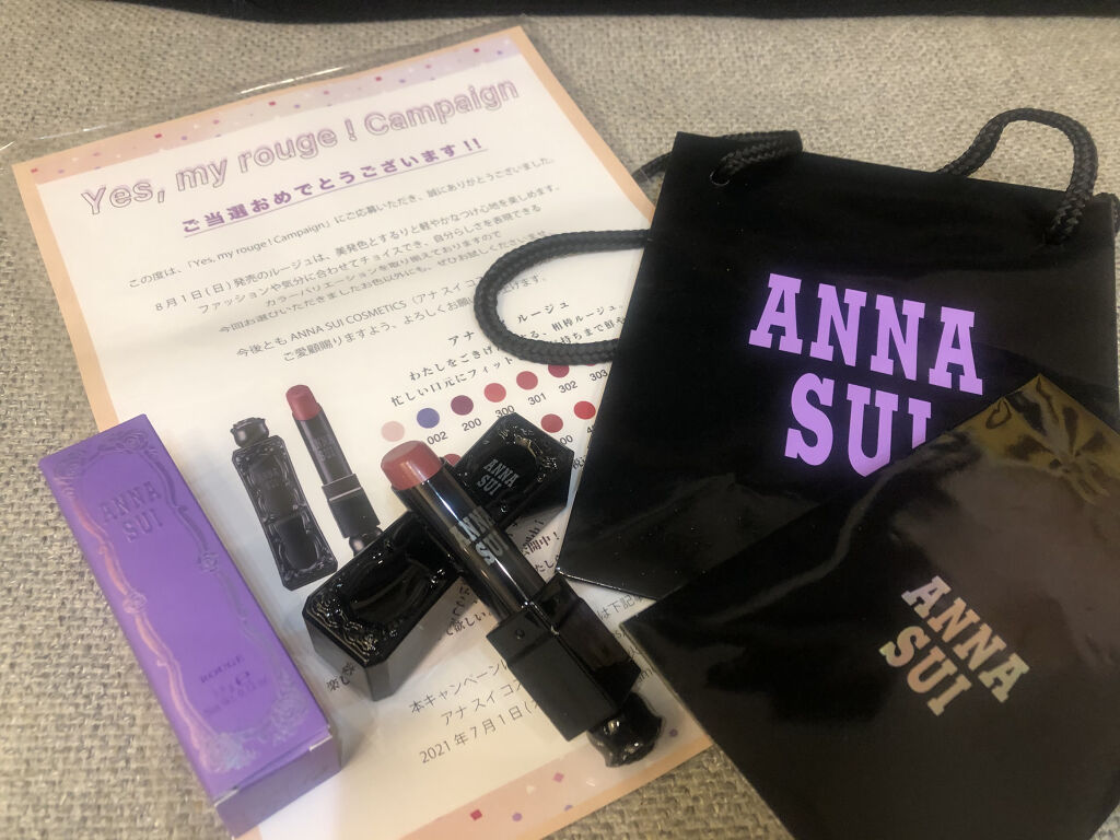 ルージュ/ANNA SUI/口紅を使ったクチコミ（3枚目）