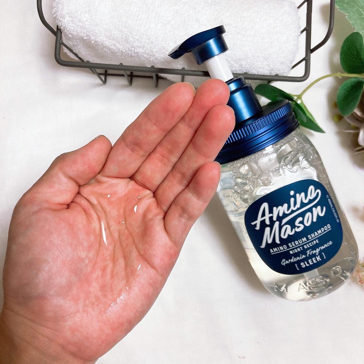 スリーク アミノセラム シャンプー／ヘアトリートメント/アミノメイソン/シャンプー・コンディショナーを使ったクチコミ（2枚目）
