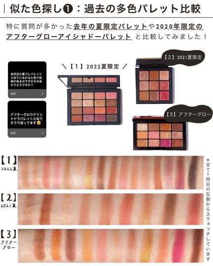 サマーアンレイテッド アイシャドーパレット/NARS/アイシャドウパレットを使ったクチコミ(6枚目)