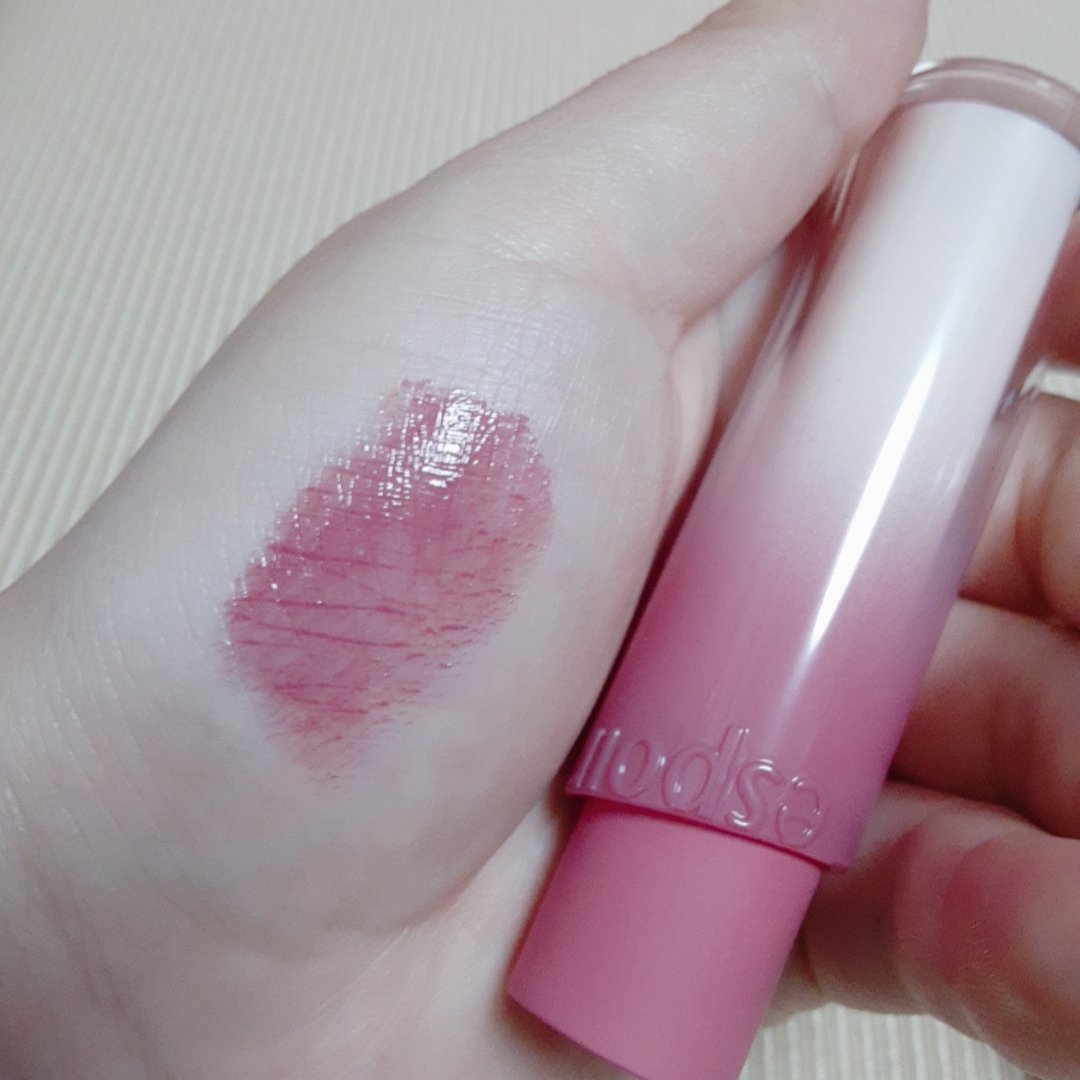 ノーウェアリップスティック バーミンググロー 05 ブルーベリー(Blueberry)/espoir/口紅を使ったクチコミ（2枚目）