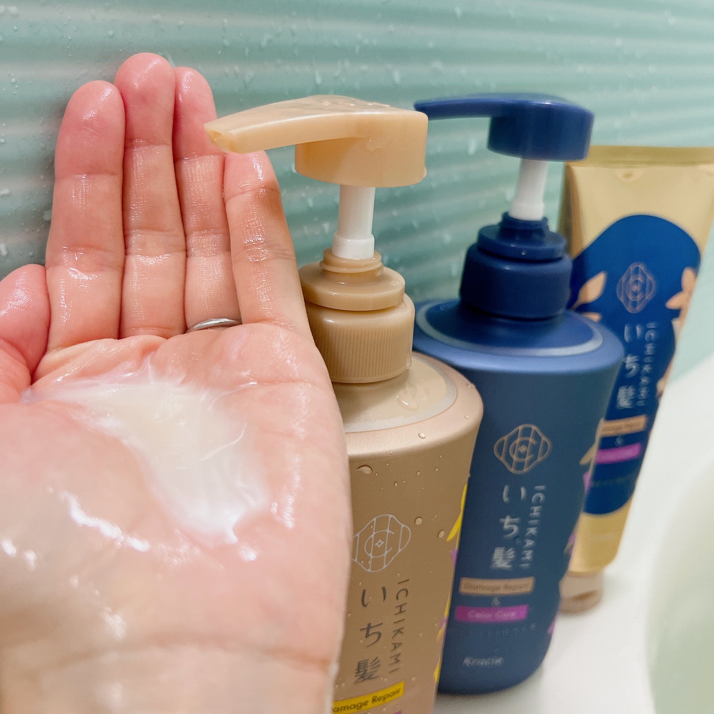 ダメージリペア&カラーケア シャンプー/コンディショナー/いち髪/市販シャンプーを使ったクチコミ(4枚目)