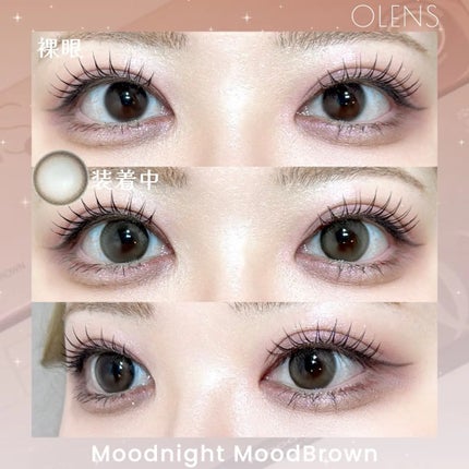 Moodnight 1day/OLENS/カラーコンタクトレンズを使ったクチコミ(2枚目)