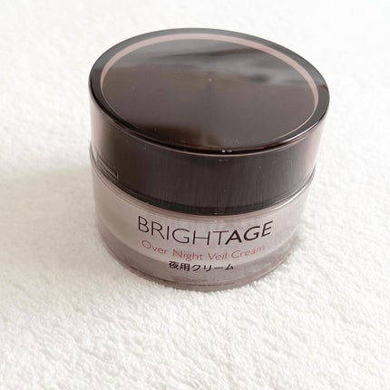 オーバーナイト ヴェールクリーム/BRIGHTAGE/フェイスクリームを使ったクチコミ(1枚目)