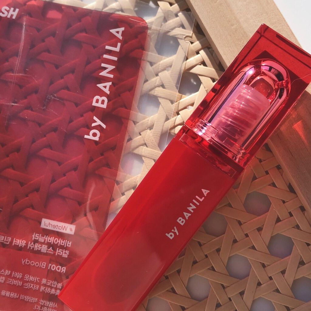 カラースプラッシュウォーターティント/B. by BANILA/リップティントを使ったクチコミ(3枚目)