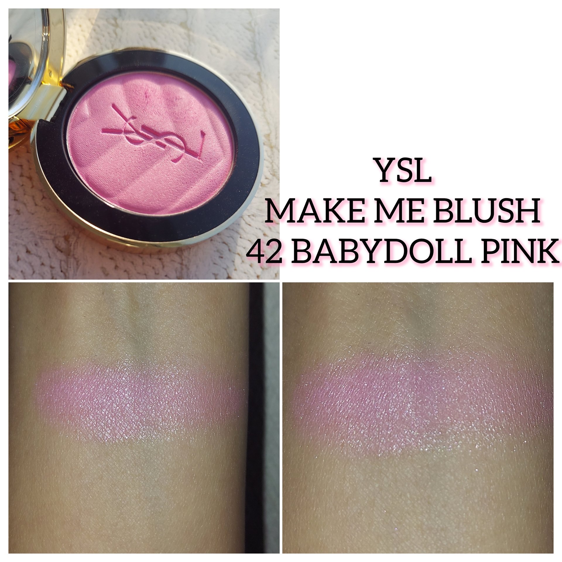 YSL メイクミーブラッシュ パウダー/YVES SAINT LAURENT BEAUTE/パウダーチークを使ったクチコミ（3枚目）