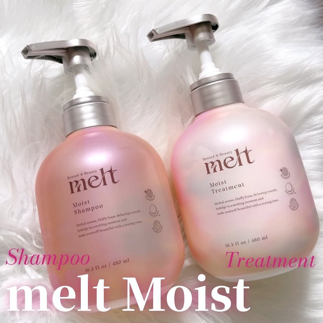 メルト モイストシャンプー／トリートメント/melt/市販シャンプーを使ったクチコミ（1枚目）