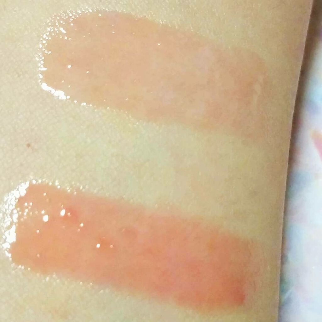 UR GLAM LIP OIL/U R GLAM/リップグロスを使ったクチコミ(3枚目)