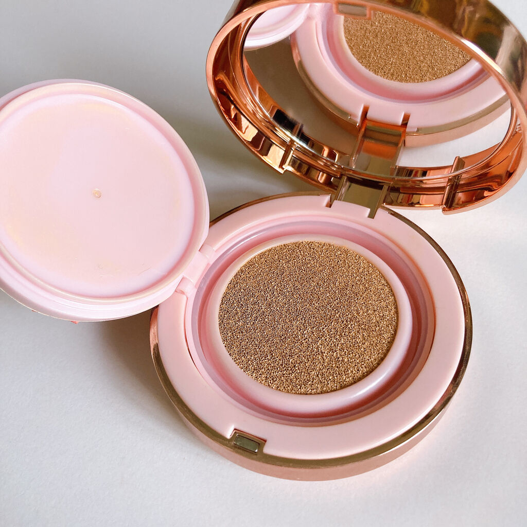 ピンクティーツリーカバークッション/APLIN/クッションファンデーションを使ったクチコミ（2枚目）