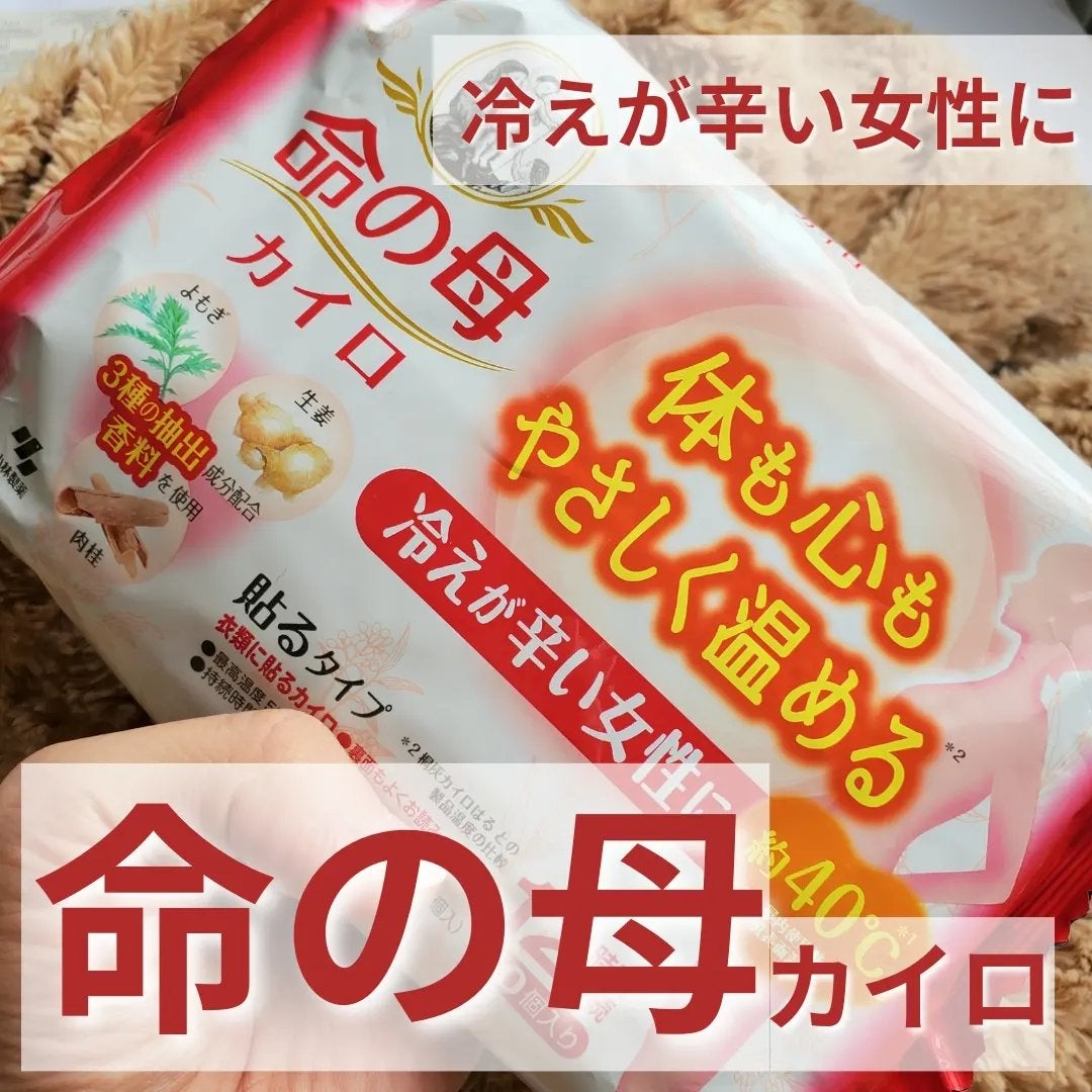 命の母 貼るタイプカイロ/桐灰化学/その他を使ったクチコミ(1枚目)