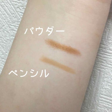 UR GLAM　3WAY EYEBROW PENCIL（3WAYアイブロウペンシル） キャメルブラウン/U R GLAM/アイブロウペンシルを使ったクチコミ（2枚目）