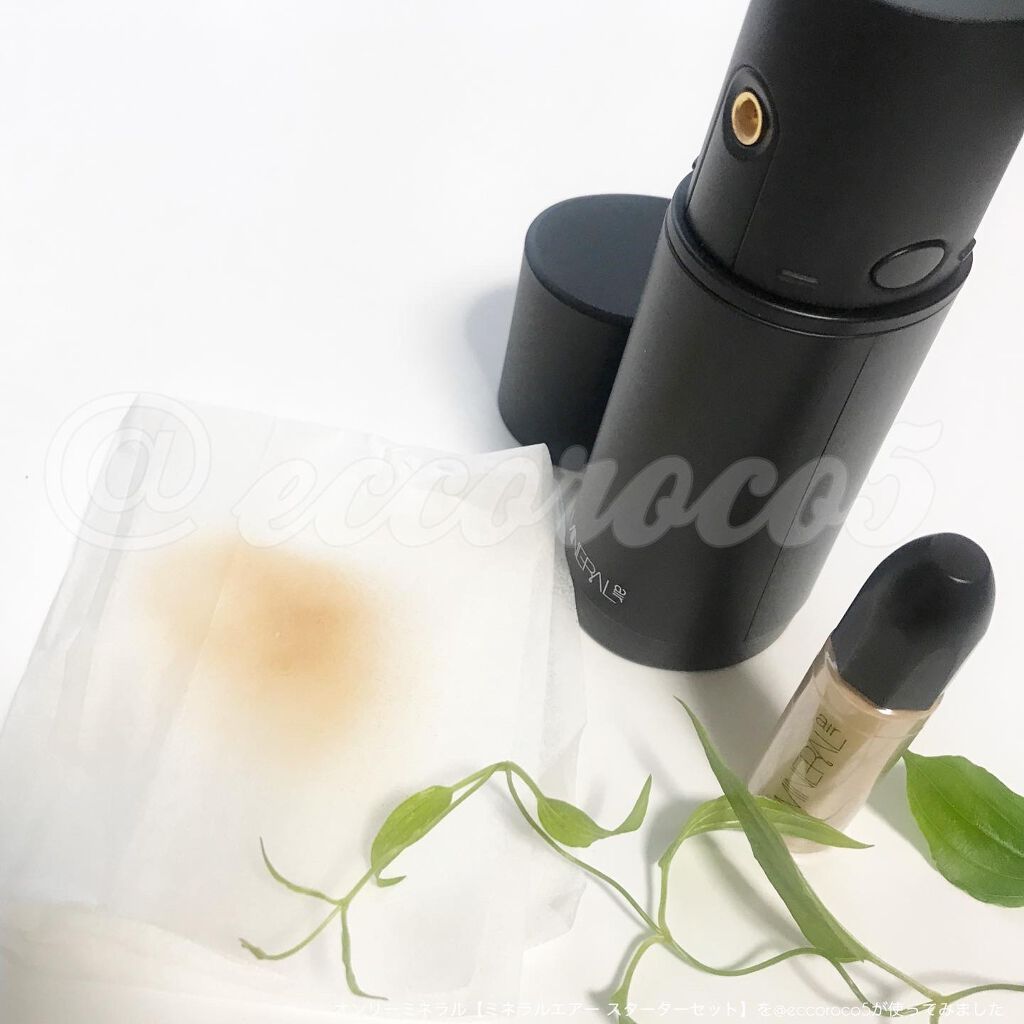 ミネラルエアースターターセット/NIMERAL air/その他ファンデーションを使ったクチコミ（1枚目）