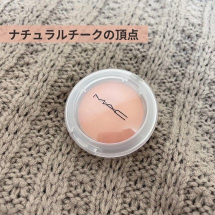 グロー プレイ ブラッシュ/M・A・C/ジェル・クリームチークを使ったクチコミ(1枚目)