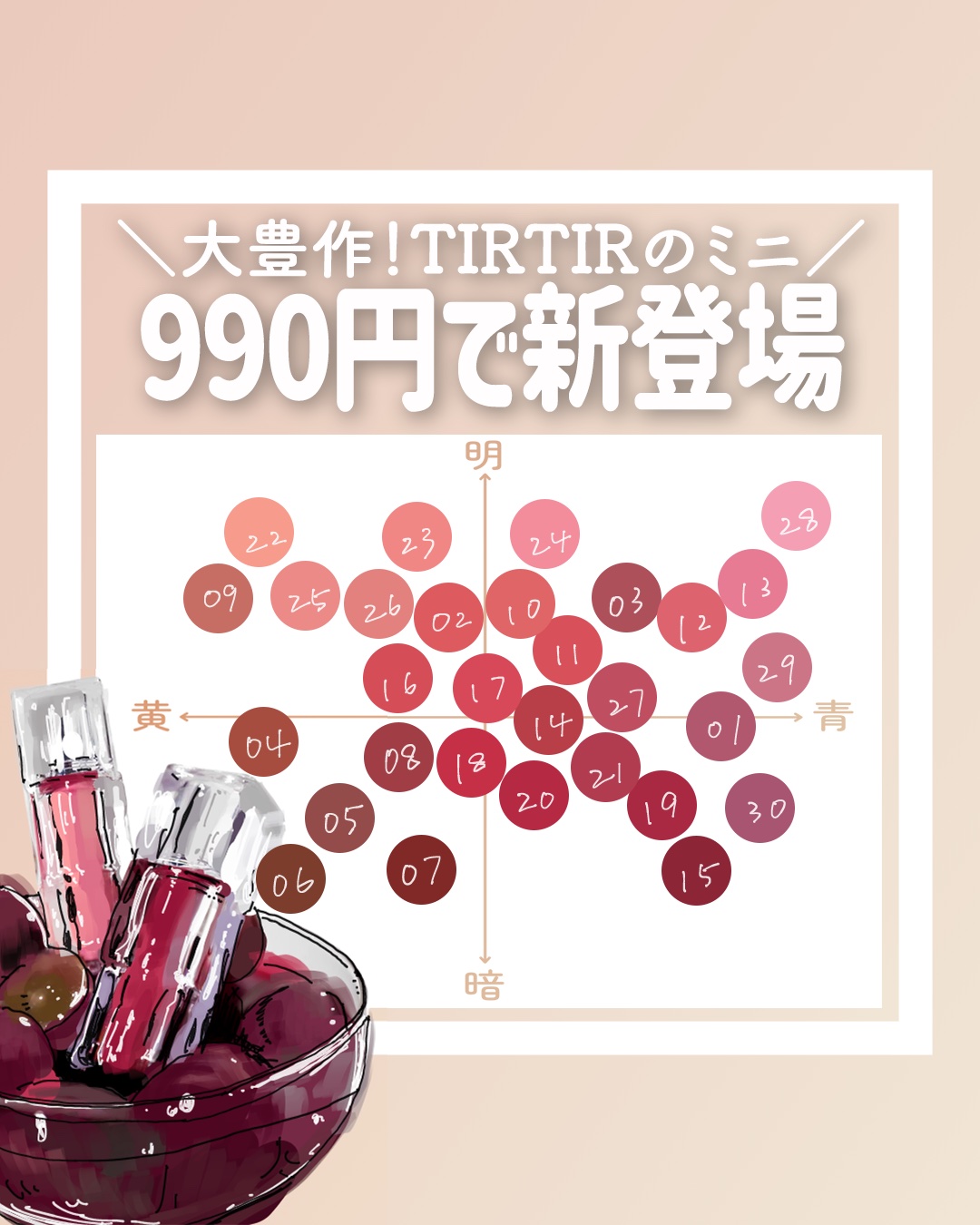 ウォーターリズムグロウティント/TIRTIR(ティルティル)/リップティントを使ったクチコミ（1枚目）