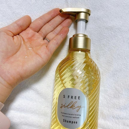 シャンプー シルキースムース/トリートメント シルキースムース /S FREE/市販シャンプーを使ったクチコミ(2枚目)