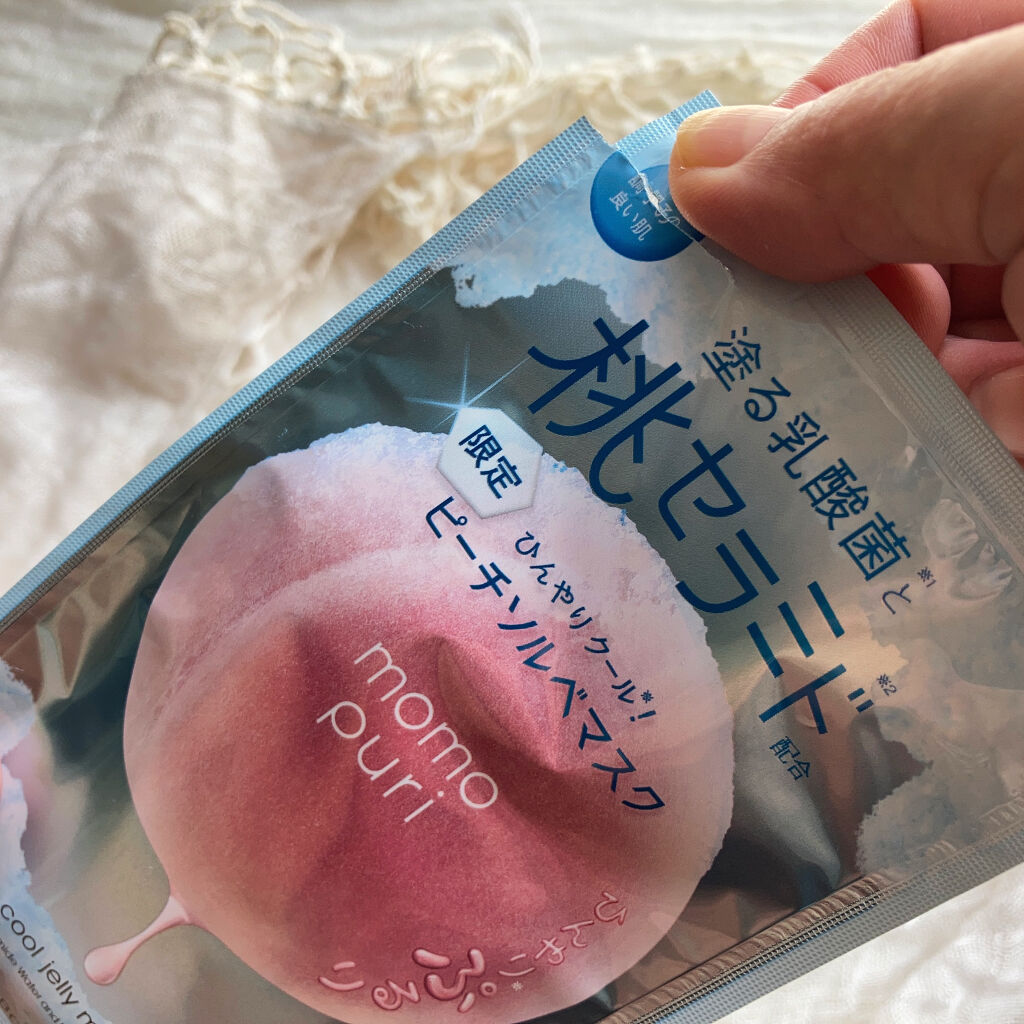 潤いぷるジュレマスク クール/ももぷり/シートマスク・パックを使ったクチコミ（2枚目）